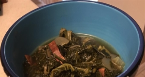 Pressure Cooker Kale Greens