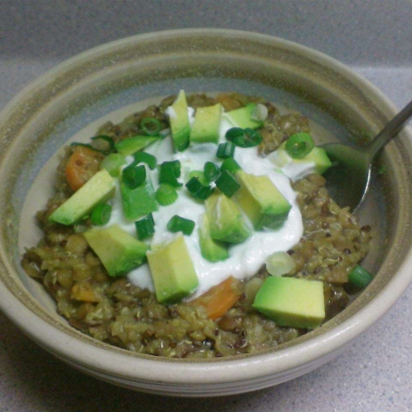 Quinoa and Red Lentil Stew