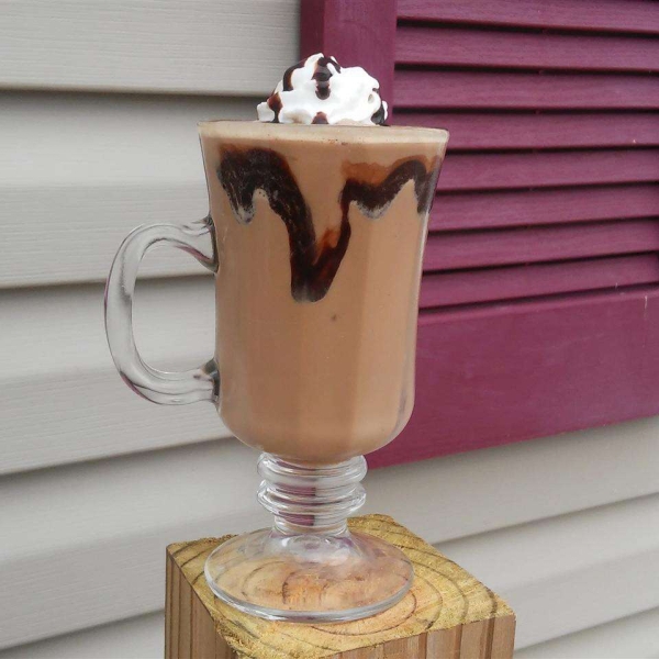 Chocolate Peanut Butter Iced Coffee