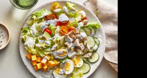 Chef's Salad with Grilled Chicken and Black Pepper Ranch