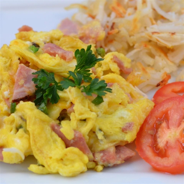 Sharon's Egg and Ham Scramble