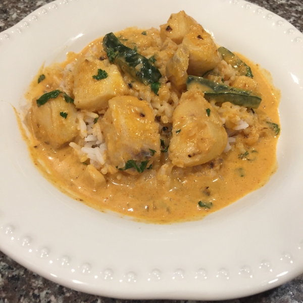 Thai Monkfish Curry