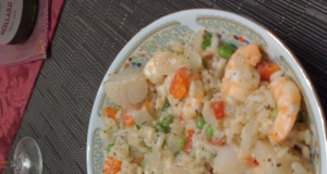 Lemon Seafood Risotto