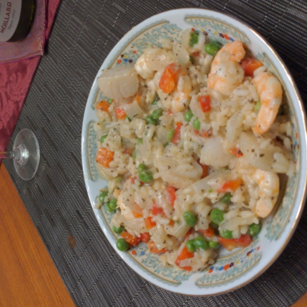 Lemon Seafood Risotto