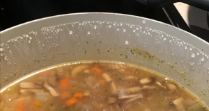 Dilled Vegetable Barley Soup