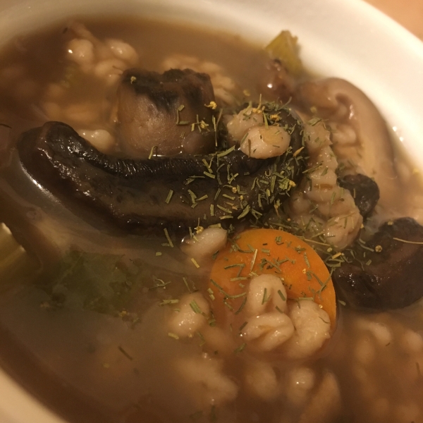 Dilled Vegetable Barley Soup