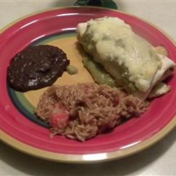 Enchiladas Verdes (Green Enchiladas)