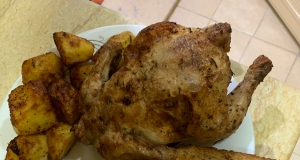 Greek-Inspired Air Fryer Cornish Hen