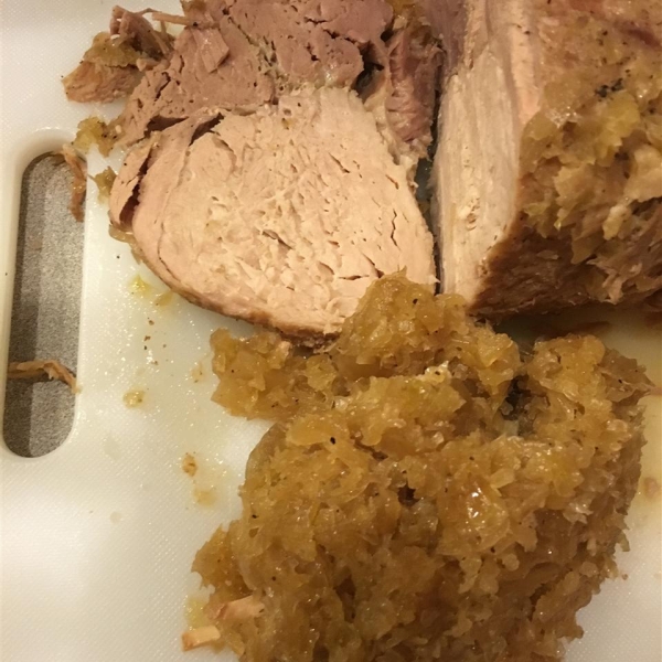 Slow Cooker Pork, Sauerkraut, and Beer