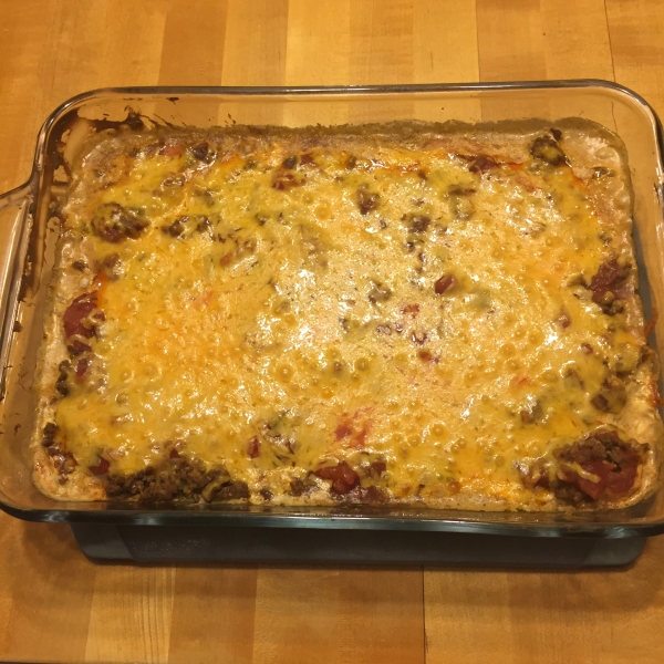 Baked Taco Dip