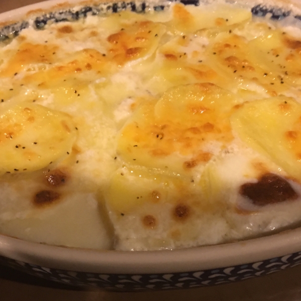 Mom's Red Scalloped Potatoes