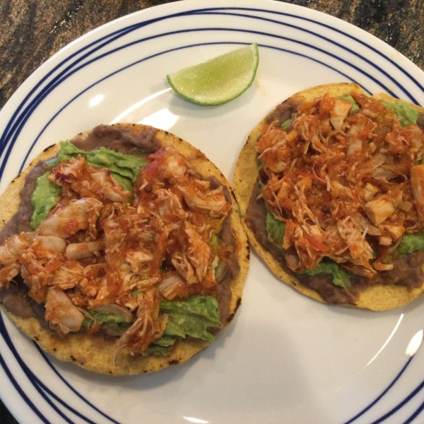 Chicken Tinga Tostados