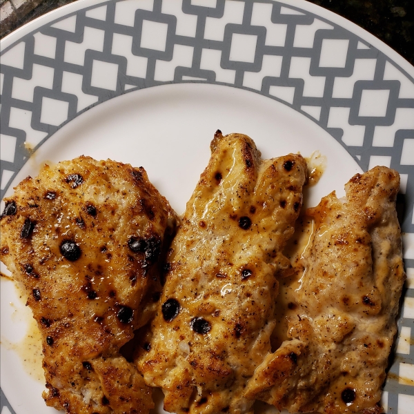 BBQ Broiled Red Snapper