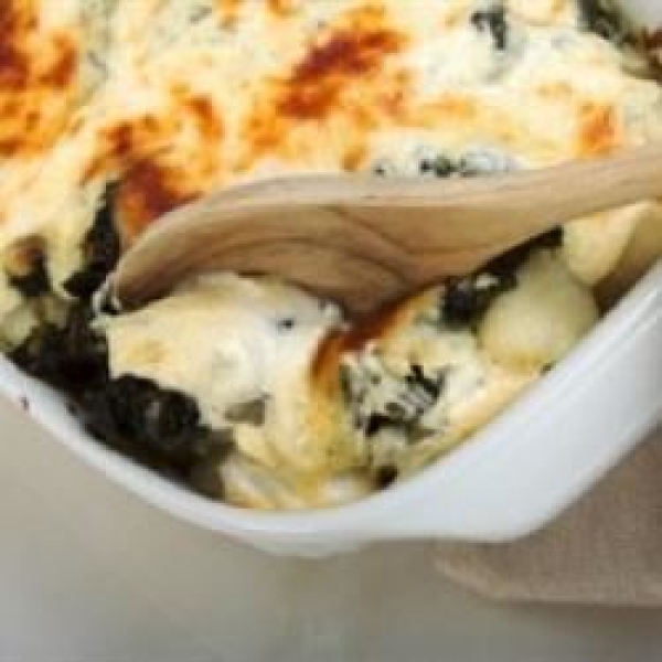 Cheesy Chicken Florentine Casserole