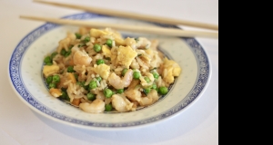 Spicy Shrimp Fried Coconut Rice