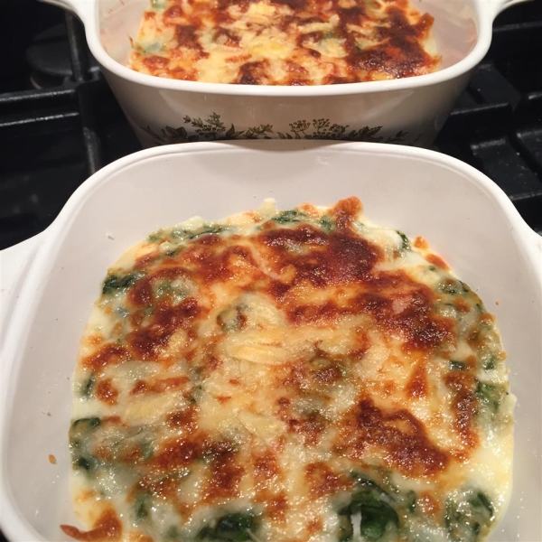 Creamy Spinach Casserole