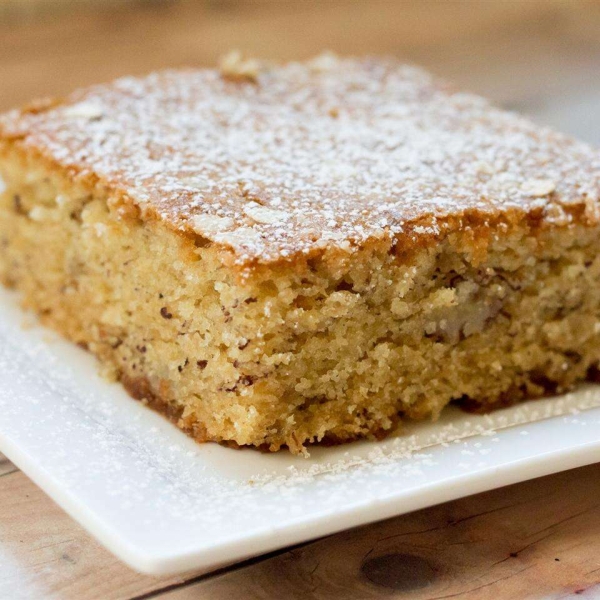 Banana-Oatmeal Cake (Screwed-Up Mother's Day Cake)