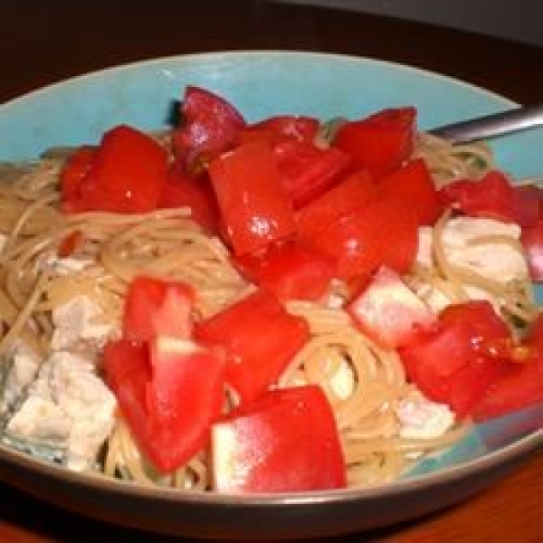 Italian Chicken Bow Tie Pasta