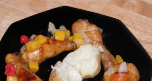 Apple and Orange Chicken