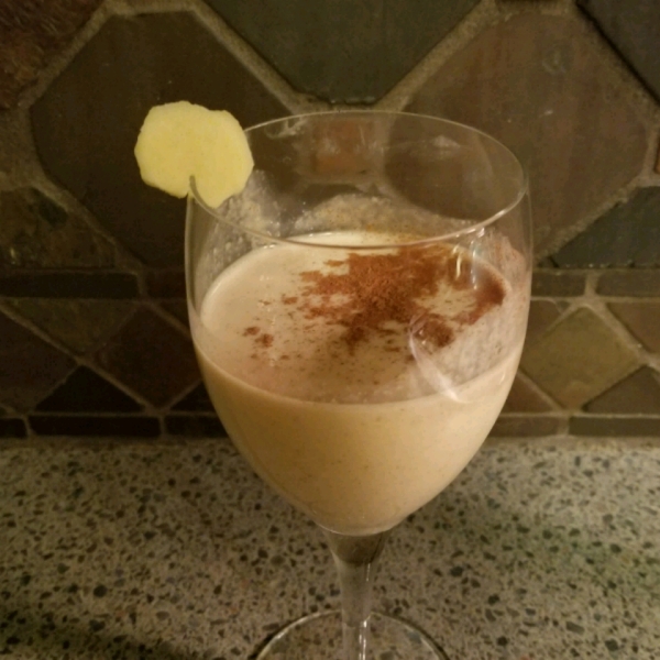 Banana, Orange, and Ginger Smoothie