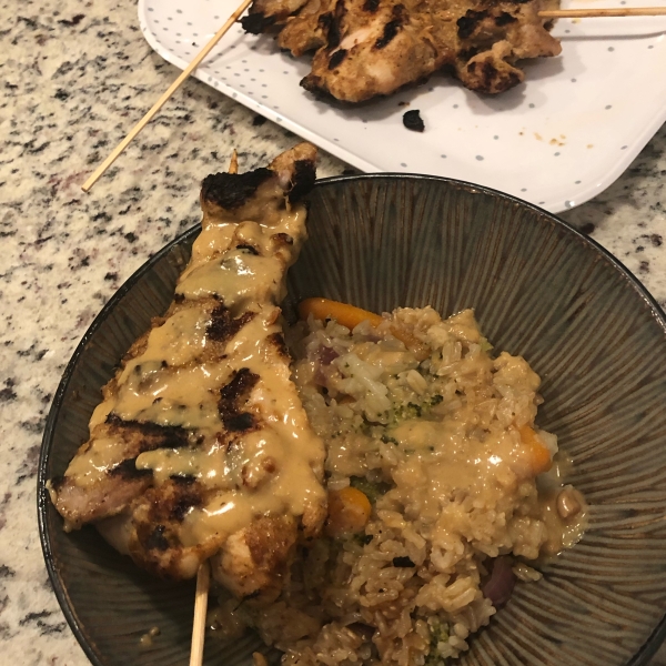 Marty's Thai Chicken Satay