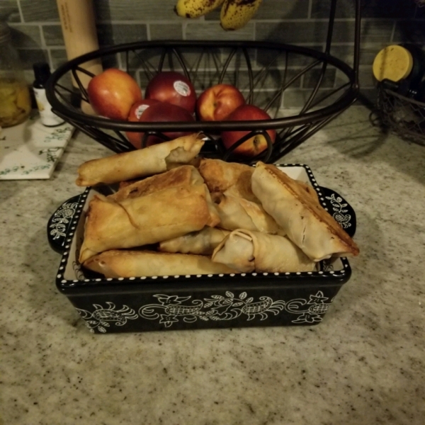 Southwestern Egg Rolls with Avocado Cilantro Sauce