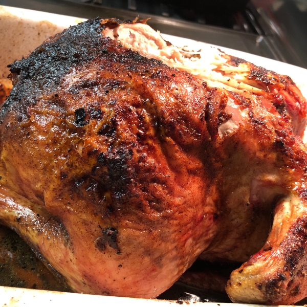 Simple Whole Roasted Chicken