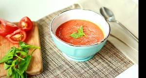 Hearty Hot or Cold Roasted Tomato Soup