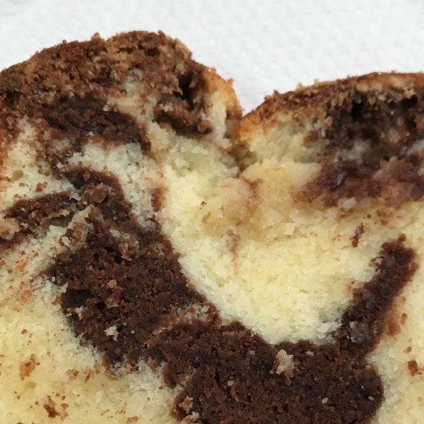 Jan's Dark Chocolate Swirl Pound Cake