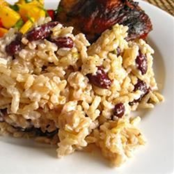 Jamaican Beans and Rice Dish