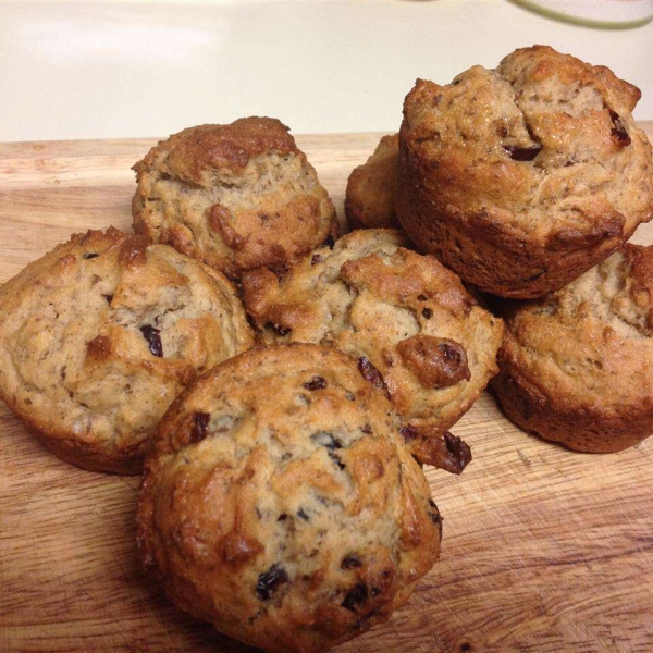 Gluten-Free Cranberry Walnut Muffins