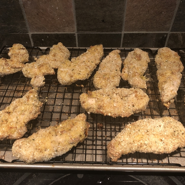 Honey Mustard Oven-Baked Chicken Tenders