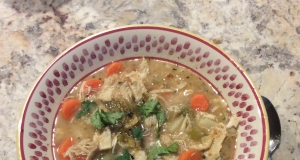 Green Chile Chicken Stew