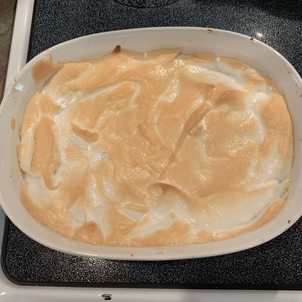 Banana Pudding with Meringue