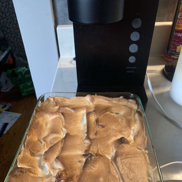 Banana Pudding with Meringue