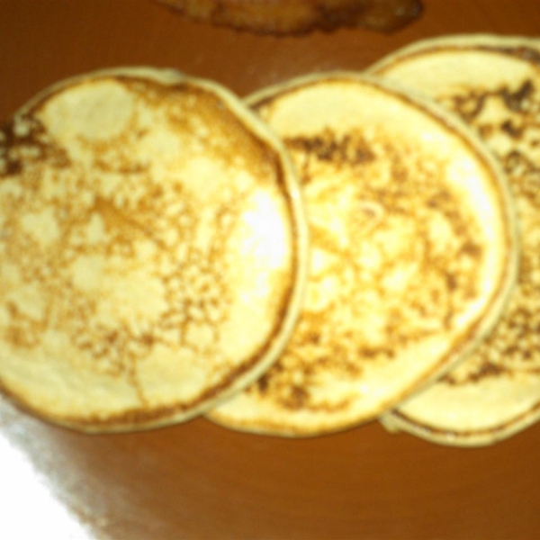 Romantic Lemon Cheesecake Pancakes