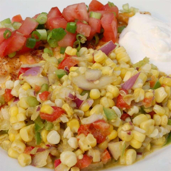 Southwestern Roasted Corn Salad