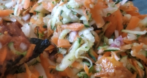 Cucumber Carrot Salad (Raita)