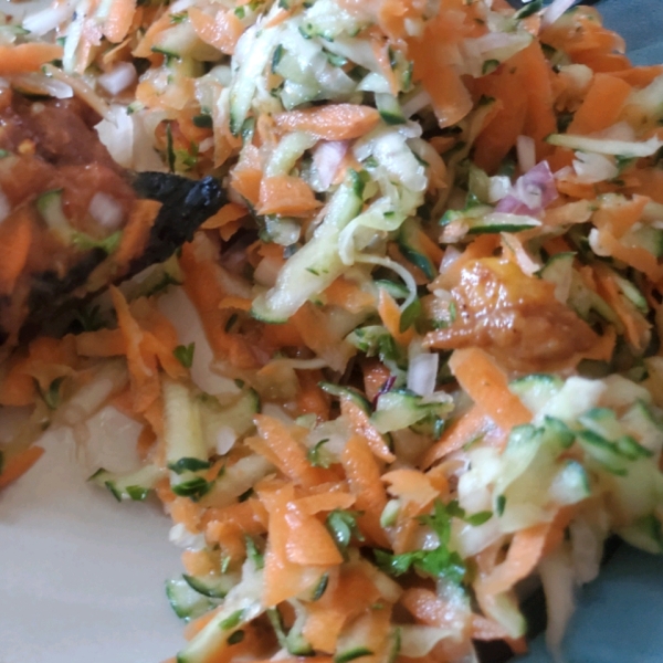 Cucumber Carrot Salad (Raita)