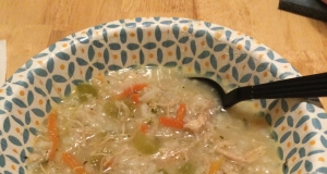 Hearty Chicken and Rice Soup