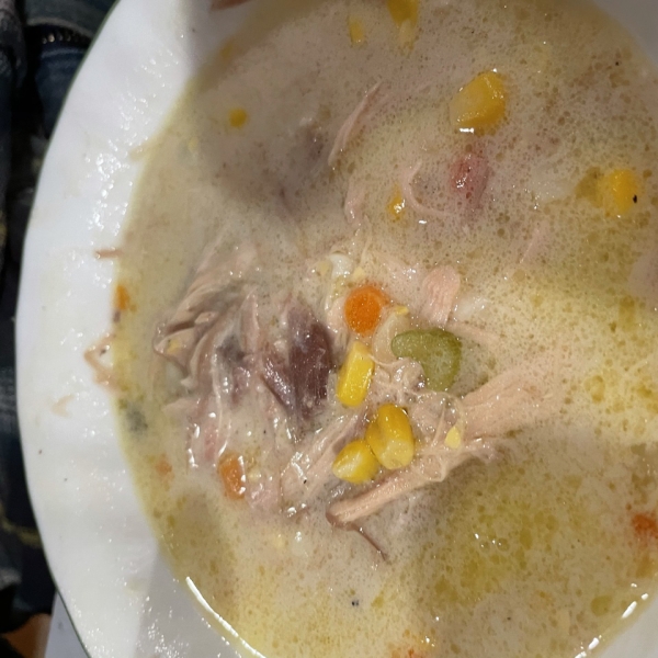 Easy Chicken and Corn Chowder