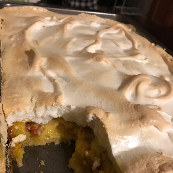 Grandma's Rhubarb Torte