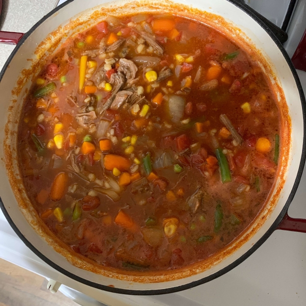 Beef Barley Vegetable Soup