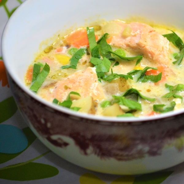 Creamy Salmon Chowder