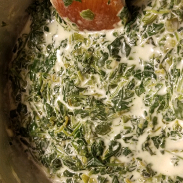 Creamed Spinach III