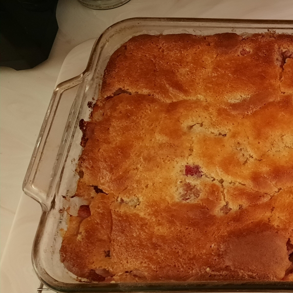 Maryann's Upside Down Rhubarb Cake