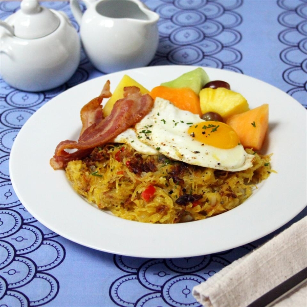 Spaghetti Squash Hash Browns