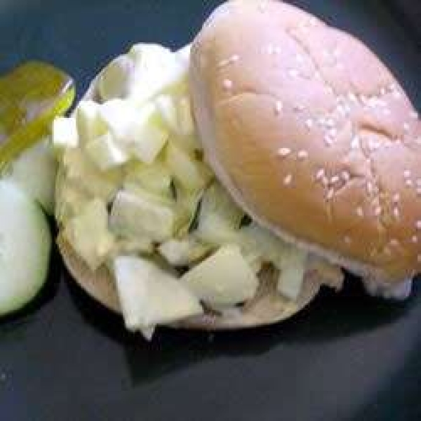 Cucumbers and Egg Salad