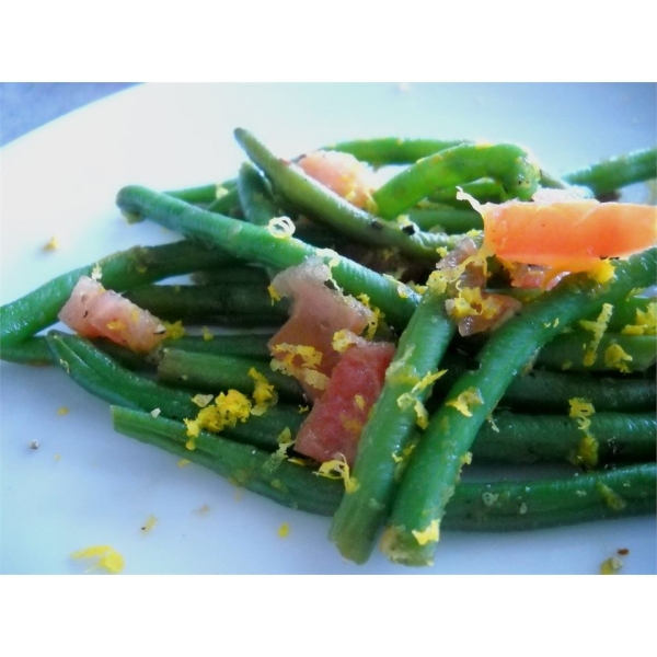 Honey Orange Green Beans