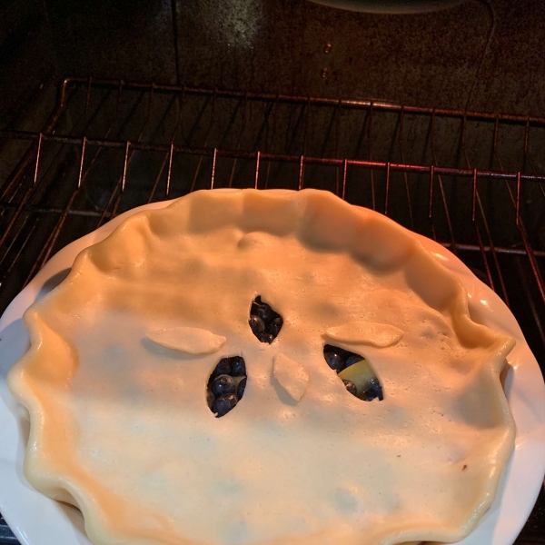 Peach Blueberry Pie